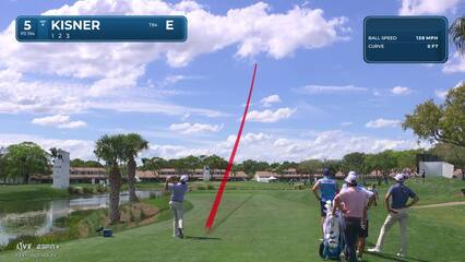 Kevin Kisner | Round 1 | 5th hole | Shot 3 | 2025 Cognizant Classic