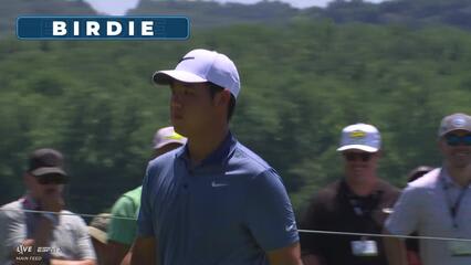 Tom Kim | Round 1 | 4th hole | Shot 3 | 2025 John Deere