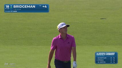 Jacob Bridgeman | Round 4 | 18th hole | Shot 3 | 2025 the Memorial