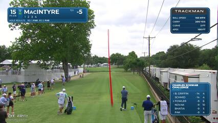 Robert MacIntyre | Round 3 | 15th hole | Shot 1 | 2025 Charles Schwab