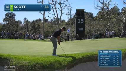 Adam Scott | Round 4 | 15th hole | Shot 3 | 2026 The Genesis