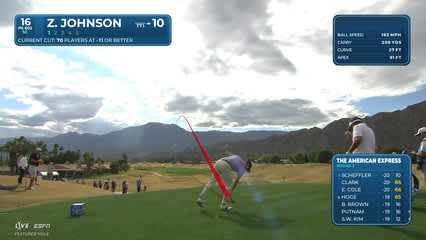 Zach Johnson | Round 3 | 16th hole | Shot 1 | 2026 The American Express