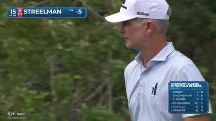 Kevin Streelman | Round 3 | 15th hole | Shot 1 | 2026 Cognizant Classic