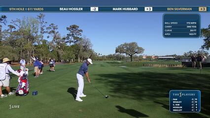 Ben Silverman | Round 1 | 9th hole | Shot 1 | 2025 THE PLAYERS