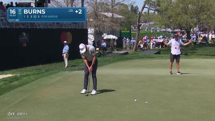 Sam Burns | Round 2 | 16th hole | Shot 4 | 2025 Arnold Palmer Invitational