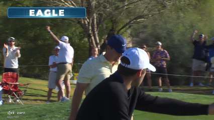 Chris Gotterup | Round 1 | 13th hole | Shot 3 | 2026 WM Phoenix Open