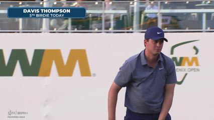 Davis Thompson | Round 2 | 16th hole | Shot 2 | 2025 WM Phoenix Open