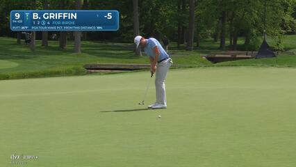 Ben Griffin | Round 1 | 9th hole | Shot 4 | 2025 the Memorial