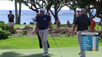 Keegan Bradley | Round 4 | 11th hole | Shot 3 | 2025 Sony Open