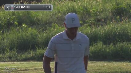 Matti Schmid | Round 1 | 1st hole | Shot 5 | 2025 FedEx St. Jude