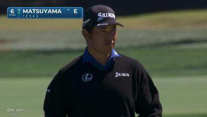 Hideki Matsuyama | Round 1 | 6th hole | Shot 5 | 2025 Arnold Palmer