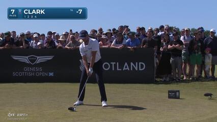Wyndham Clark | Round 3 | 7th hole | Shot 1 | 2025 Genesis Scottish Open