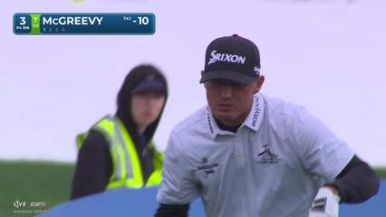 Max McGreevy | Round 4 | 3rd hole | Shot 1 | 2026 AT&T Pebble Beach