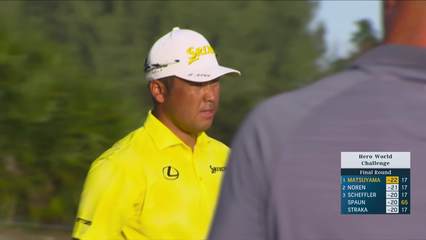 Hideki Matsuyama | Round 4 | 18th hole | Shot 4 | 2025 Hero World Challenge