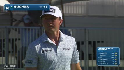 Mackenzie Hughes | Round 2 | 16th hole | Shot 3 | 2025 Charles Schwab