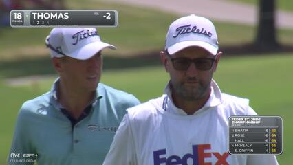 Justin Thomas | Round 1 | 18th hole | Shot 2 | 2025 FedEx St. Jude
