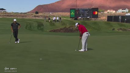 Aldrich Potgieter | Round 1 | 18th hole | Shot 4 | 2025 Bank of Utah