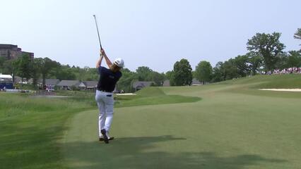 Miguel Angel Jiménez | Round 3 | 16th hole | Shot 2 | 2025 Principal