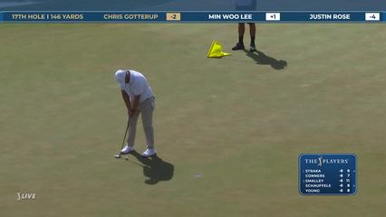 Christopher Gotterup | Round 2 | 17th hole | Shot 3 | 2026 THE PLAYERS
