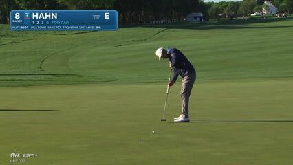 James Hahn | Round 2 | 8th hole | Shot 4 | 2025 THE CJ CUP
