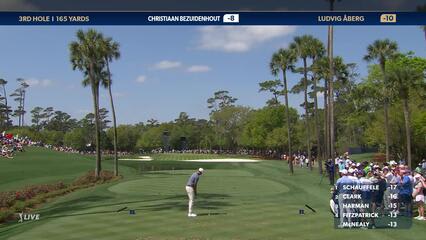 Ludvig Aberg | 2024 THE PLAYERS | Round 4 | 3rd hole | Shot 1