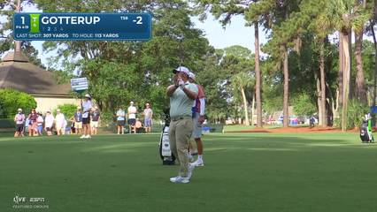 Chris Gotterup | Round 4 | 1st hole | Shot 2 | 2026 RBC Heritage