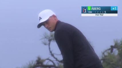 Ludvig Åberg | Round 1 | 13th hole | Shot 5 | 2025 Genesis