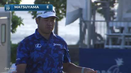 Hideki Matsuyama | Round 1 | 17th hole | Shot 3 | 2026 Sony Open