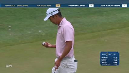 Michael Kim | Round 1 | 4th hole | Shot 5 | 2026 THE PLAYERS