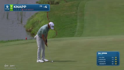 Jake Knapp | Round 2 | 9th hole | Shot 5 | 2026 3M Open