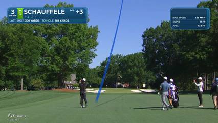 Xander Schauffele | Round 4 | 3rd hole | Shot 2 | 2026 Truist Championship