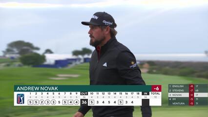 Andrew Novak | Round 4 | 17th hole | Shot 4 | 2025 Farmers