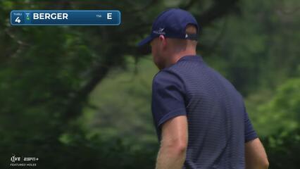 Daniel Berger | Round 1 | 4th hole | Shot 4 | 2025 Charles Schwab
