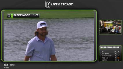 Tommy Fleetwood | Round 2 | 14th hole | Shot 3 | 2026 Truist Championship