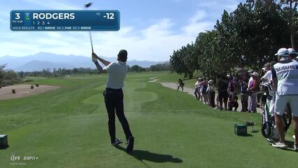Patrick Rodgers | Round 4 | 3rd hole | Shot 1 | 2025 Mexico Open