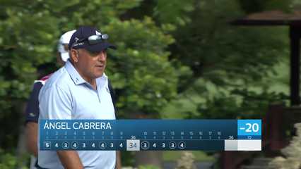 Ángel Cabrera | Round 3 | 14th hole | Shot 4 | 2026 Mitsubishi