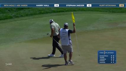 Kurt Kitayama | Round 2 | 18th hole | Shot 4 | 2026 THE PLAYERS