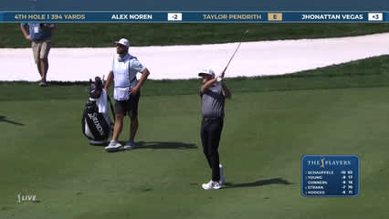 Taylor Pendrith | Round 2 | 4th hole | Shot 2 | 2026 THE PLAYERS