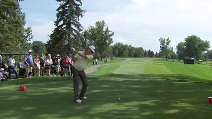 Miguel Angel Jiménez | Round 1 | 13th hole | Shot 1 | 2025 Rogers Charity