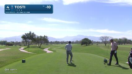 Alejandro Tosti | Round 3 | 4th hole | Shot 1 | 2025 Mexico Open