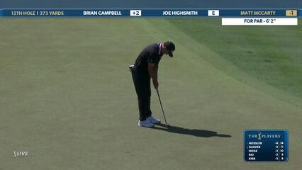 Matt McCarty | Round 1 | 12th hole | Shot 4 | 2025 THE PLAYERS