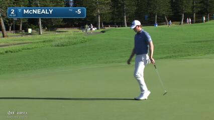 Maverick McNealy | Round 2 | 2nd hole | Shot 3 | 2025 The Sentry