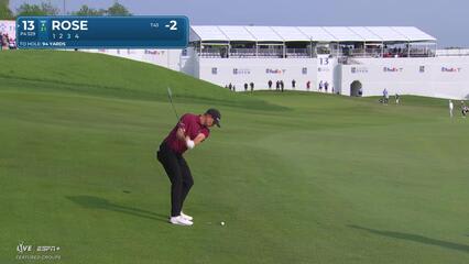 Justin Rose | Round 2 | 13th hole | Shot 3 | 2025 RBC Canadian