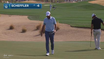 Scottie Scheffler | Round 2 | 3rd hole | Shot 4 | 2025 WM Phoenix Open