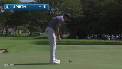 Jordan Spieth | Round 1 | 5th hole | Shot 4 | 2026 Sony Open