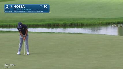 Max Homa | Round 4 | 2nd hole | Shot 3 | 2025 3M Open