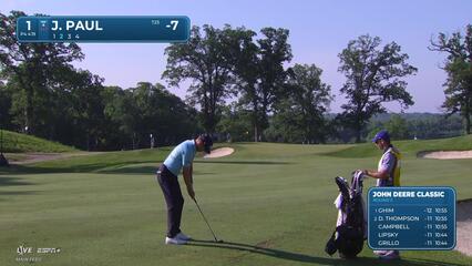 Jeremy Paul | Round 3 | 1st hole | Shot 2 | 2025 John Deere