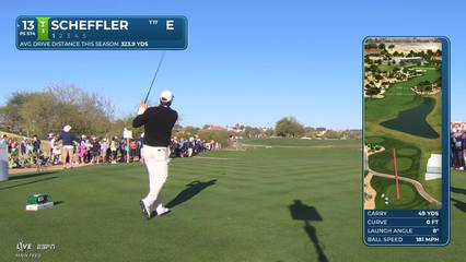 Scottie Scheffler | Round 1 | 13th hole | Shot 1 | 2026 WM Phoenix Open