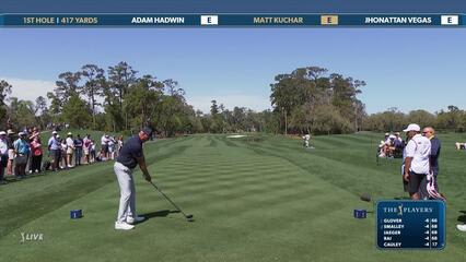 Matt Kuchar | Round 1 | 1st hole | Shot 1 | 2025 THE PLAYERS