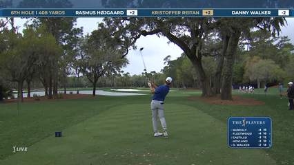 Kristoffer Reitan | Round 1 | 6th hole | Shot 1 | 2026 THE PLAYERS
